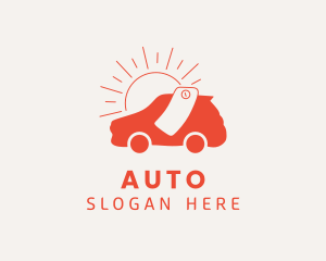 Driver - Sun Vehicle Car logo design