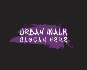 Urban Skate Graffiti logo design