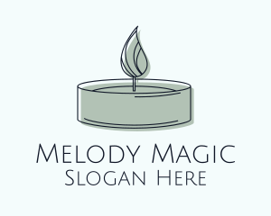 Scented Tealight Candle Logo