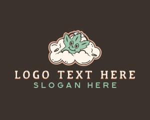 Smoker - Marijuana Cannabis Weed logo design