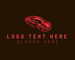 Race Car Drift Logo