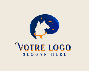 Kennel Dog Breeder Logo