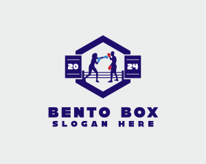 Boxing Sparring Training logo design