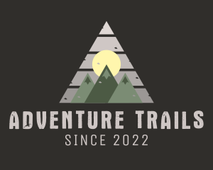 Mountain Peak Adventure logo design