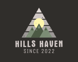 Mountain Peak Adventure logo design