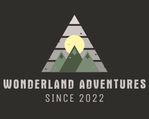 Mountain Peak Adventure logo design