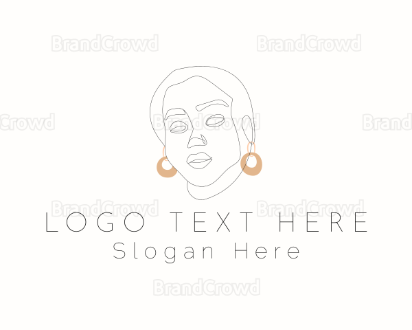 Female Fashion Jewelry Logo