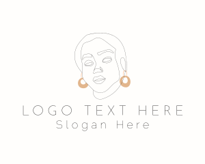 Lady - Female Fashion Jewelry logo design