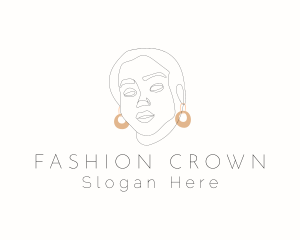 Female Fashion Jewelry logo design