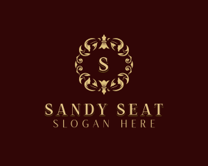 Stylish Floral Salon Logo