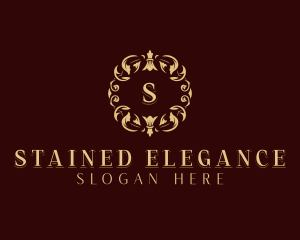 Stylish Floral Salon logo design