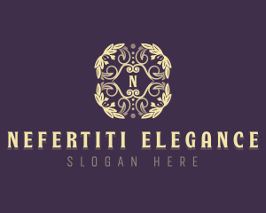 Floral Garden Wedding logo design