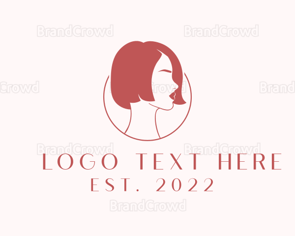 Beauty Hair Stylist Logo