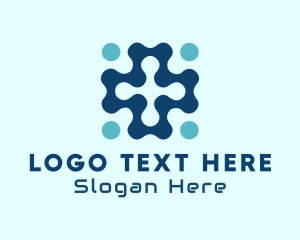 Digital Tech Cross logo design