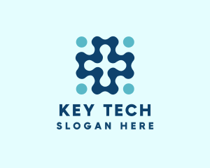 Digital Tech Cross logo design