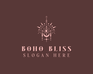 Bohemian Eye Holistic logo design