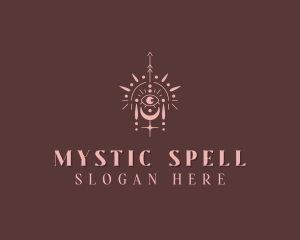 Spell - Bohemian Eye Holistic logo design