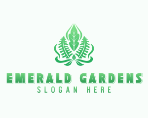 Environmental Wellness Gardening logo design