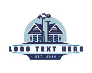 Remodeling - Hammer Carpentry Renovation logo design