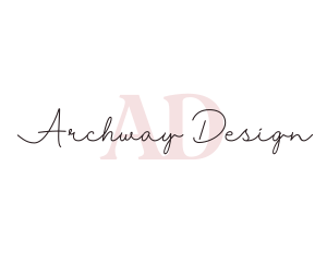 Feminine Fashion Designer logo design