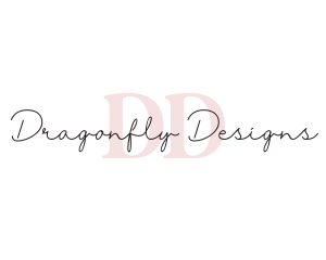 Feminine Fashion Designer logo design