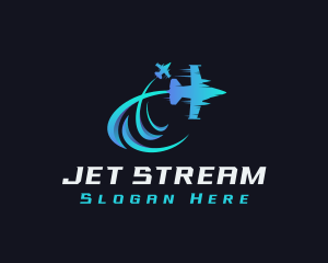 Jet - Jet Aircraft Flight logo design