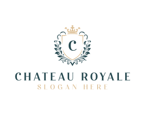 Shield Royal Upscale logo design