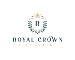 Shield Royal Upscale logo design