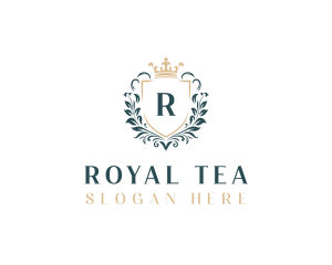 Shield Royal Upscale logo design