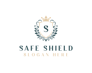 Shield Royal Upscale logo design