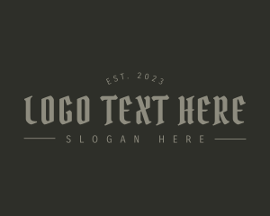 Gothic Urban Business Logo