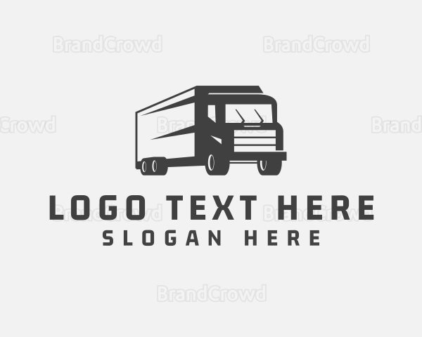 Truck Cargo Mover Logo