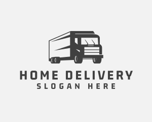 Truck Cargo Mover logo design