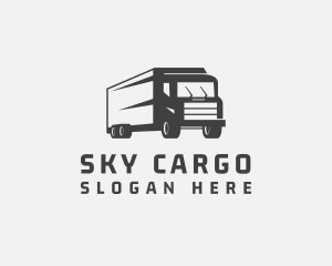 Truck Cargo Mover logo design