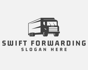 Truck Cargo Mover logo design