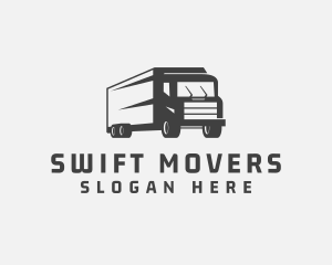 Mover - Truck Cargo Mover logo design