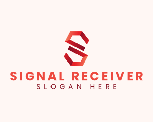 Creative Digital Letter S logo design