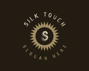 Texture - Grunge Texture Sun logo design