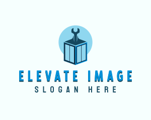 Elevator Repair Wrench logo design