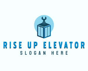 Elevator - Elevator Repair Wrench logo design