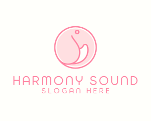 Toy Shop - Feminine Round Elephant logo design