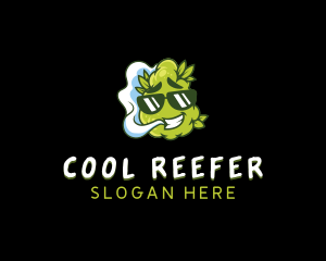 Reefer - Marijuana Bud Cannabis logo design