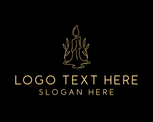 Interior Designer - Scented Wax Candle logo design