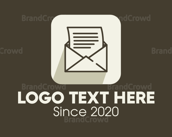 Mail App Icon Logo