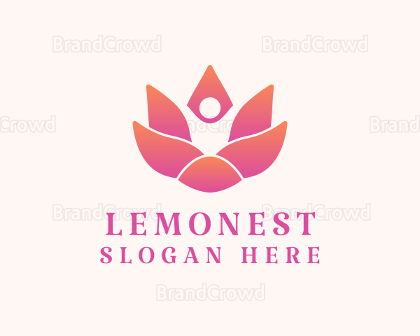 Relaxing Flower Spa Logo