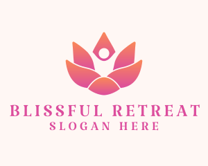 Relaxing Flower Spa  logo design