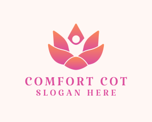 Relaxing Flower Spa  logo design