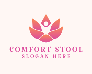 Relaxing Flower Spa  logo design