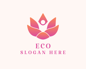 Floral - Relaxing Flower Spa logo design