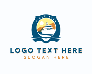 Cruise - Sailing Ship Cruise logo design